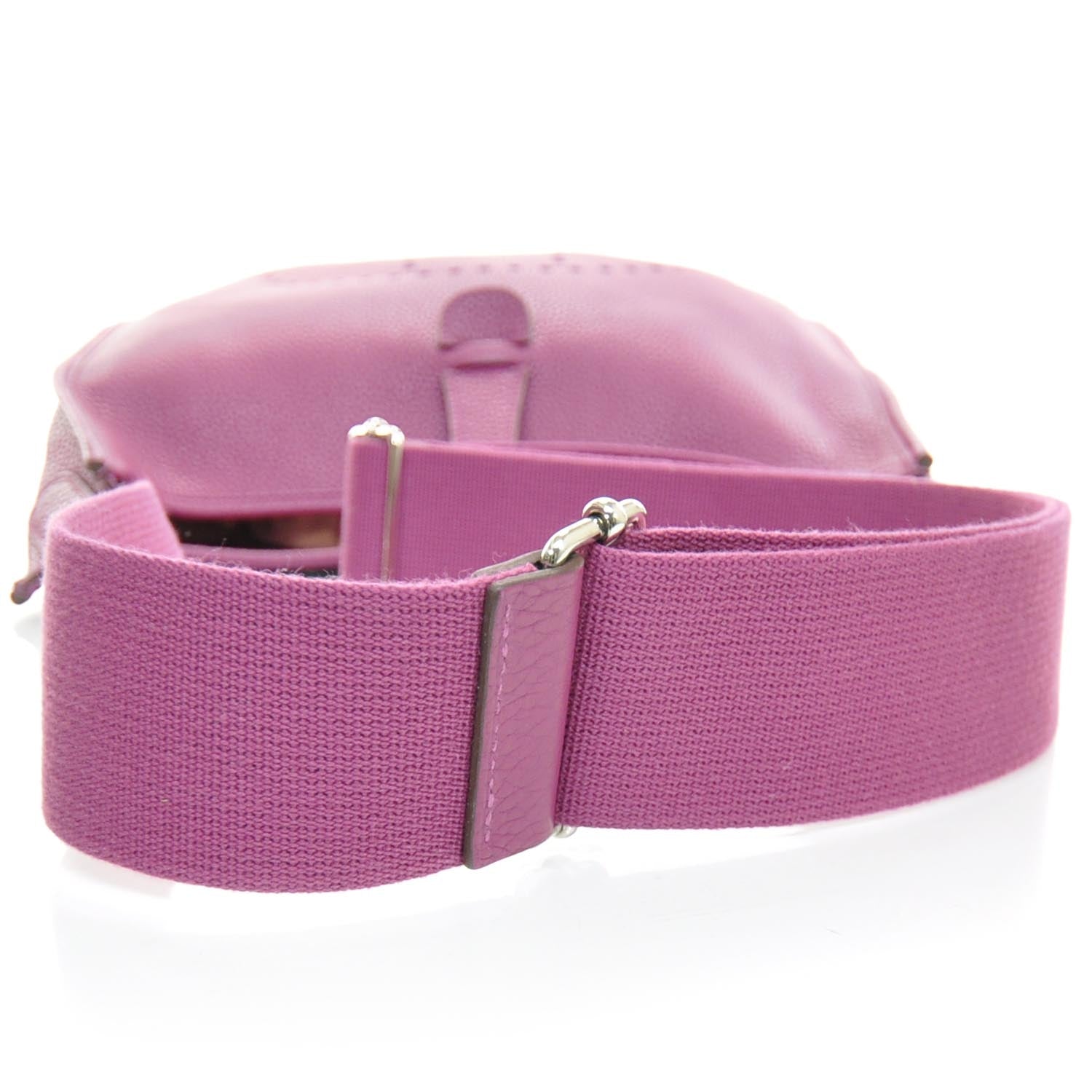 Hermes Taurillon Clemence Evelyne III GM Tosca Pink 5 of 9