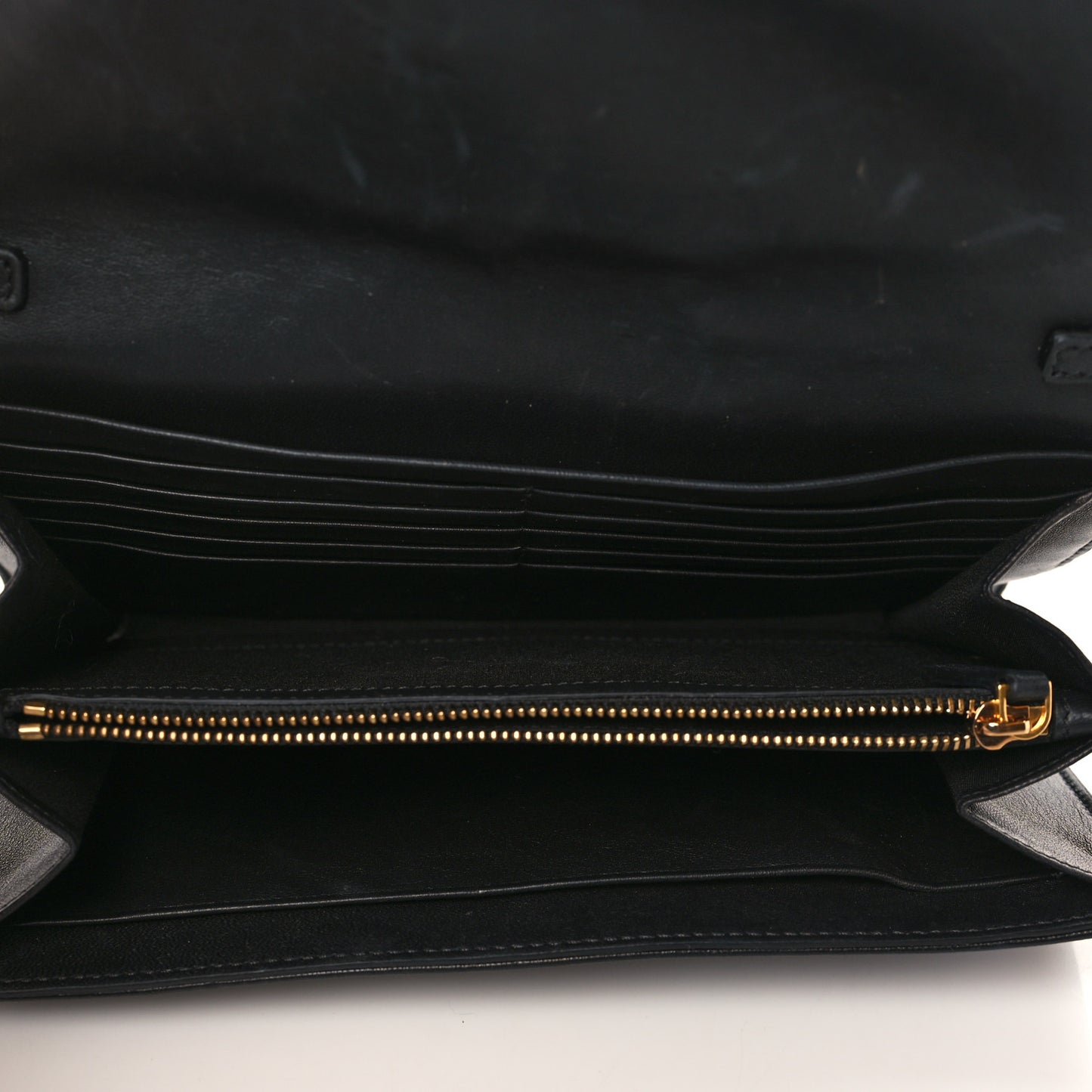 Nappa Quilted Virtus Evening Bag Black