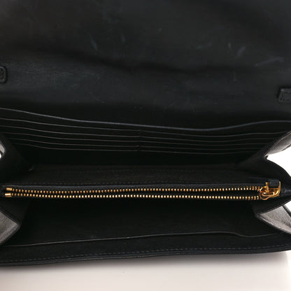 Versace Nappa Quilted Virtus Evening Bag Black 5 of 9