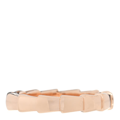 Bulgari 18K Rose Gold Serpenti Viper Band Ring 52 6 3 of 6