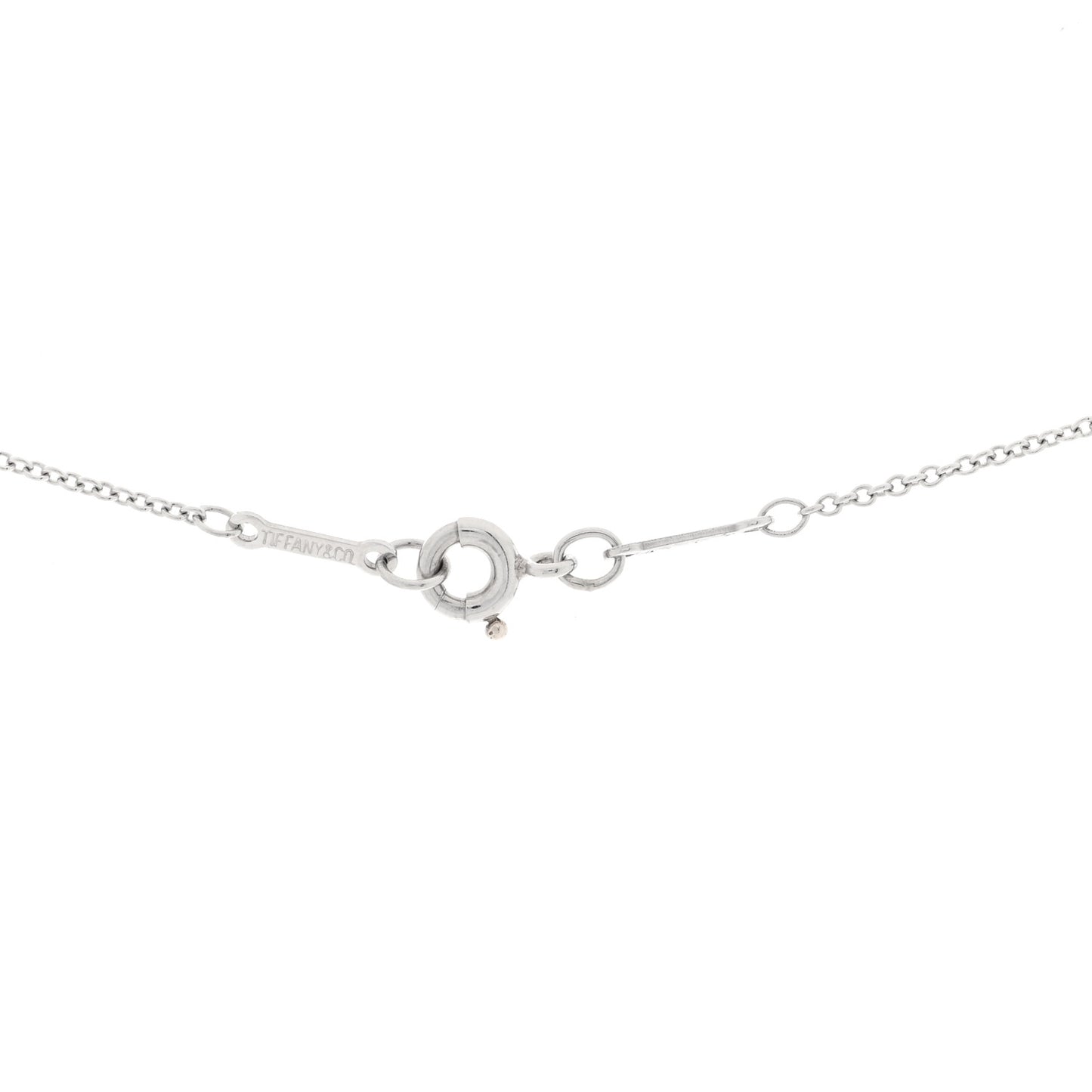 Platinum Elsa Peretti Diamonds by the Yard 6 Station Necklace