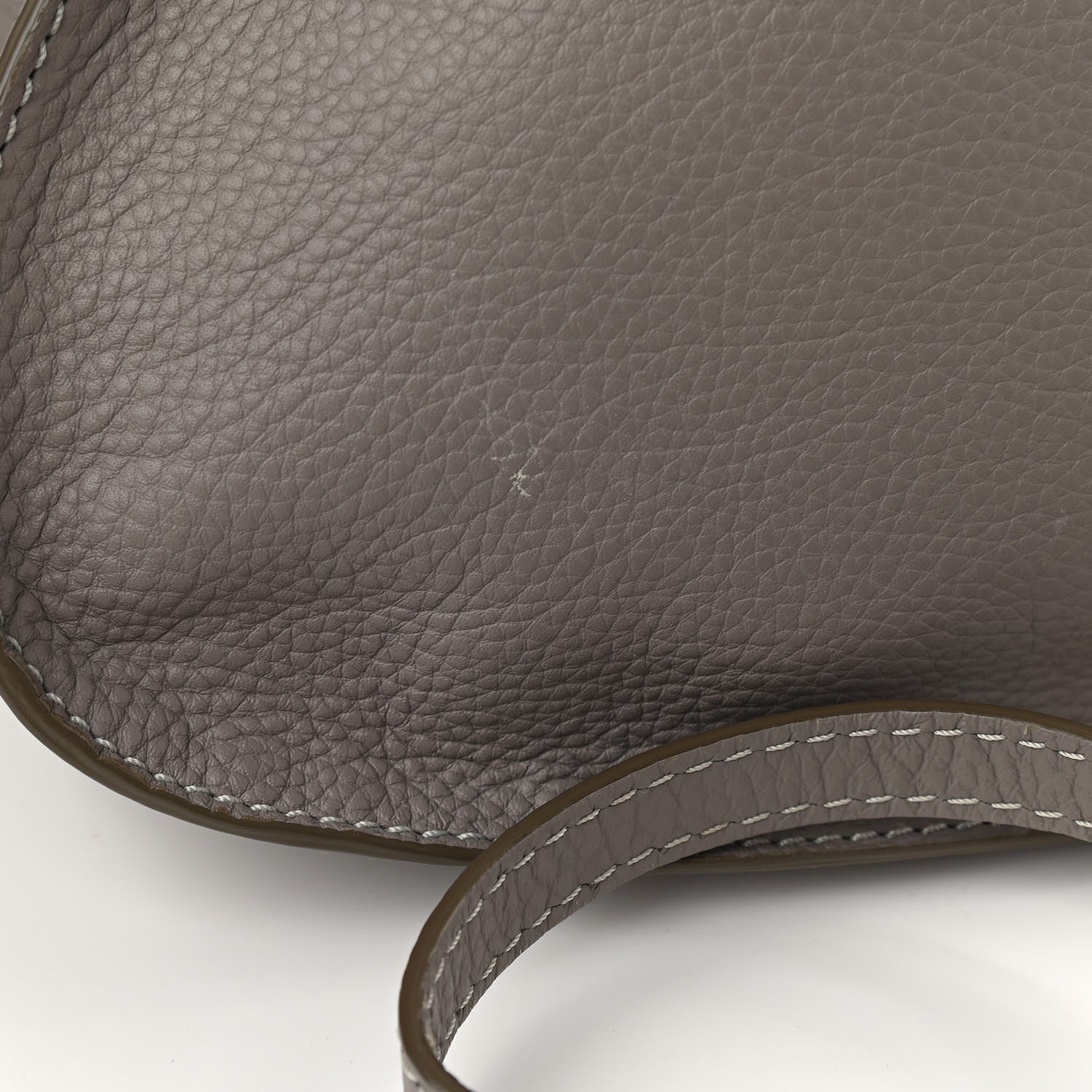 Chloe Calfskin Small Marcie Satchel Cashmere Grey 12 of 15