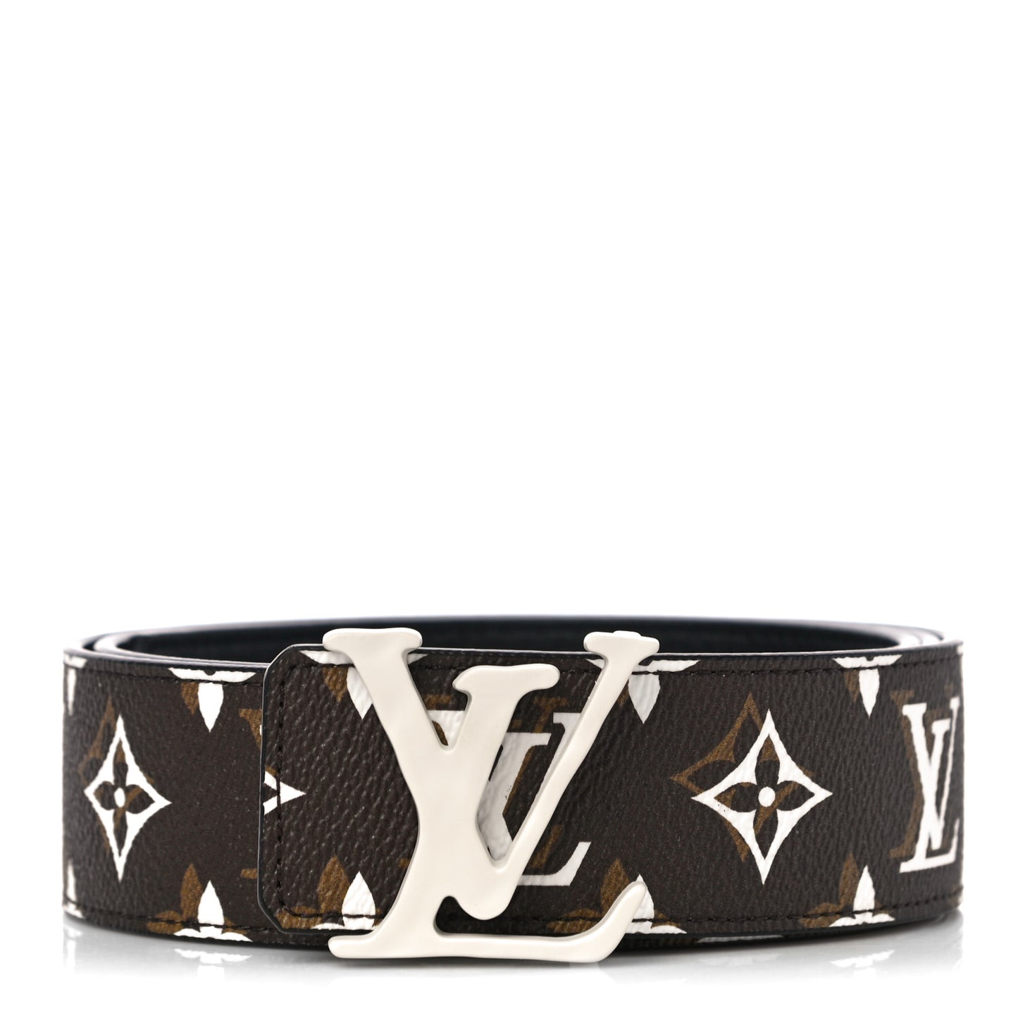 Monogram 40mm LV Shape Belt 95 38 White