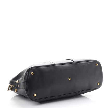 Saint Laurent Calfskin Oversized Muse Black 4 of 9
