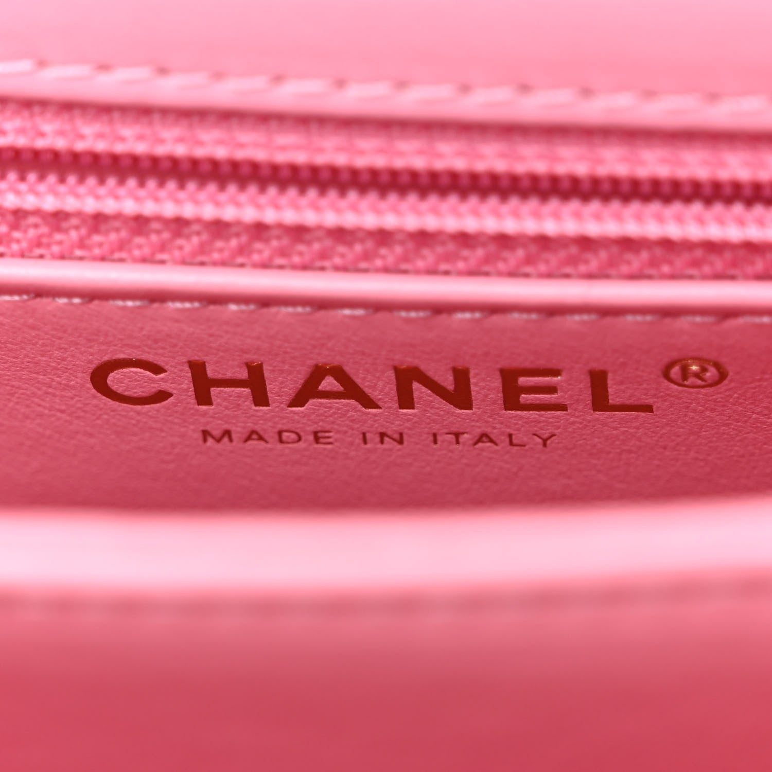 Chanel Lambskin Quilted Resin CC Small Top Handle Flap Pink 6 of 12