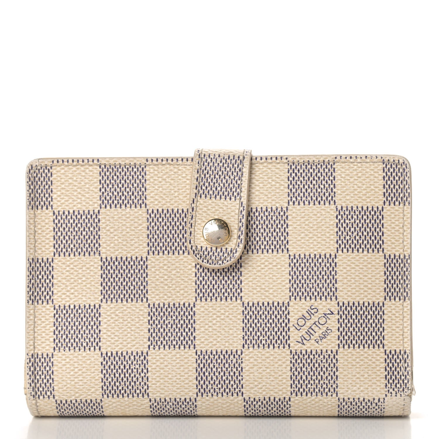 Louis Vuitton Damier Azur French Purse Wallet 1 of 10