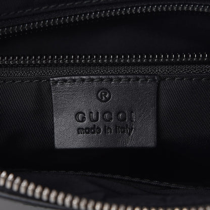Gucci GG Supreme Monogram Web Messenger Bag Black 6 of 7