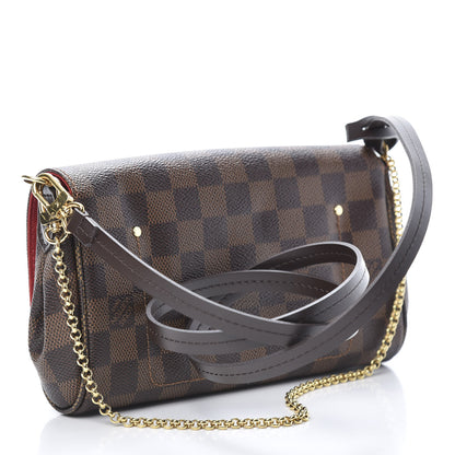 Louis Vuitton Damier Ebene Favorite PM 3 of 12