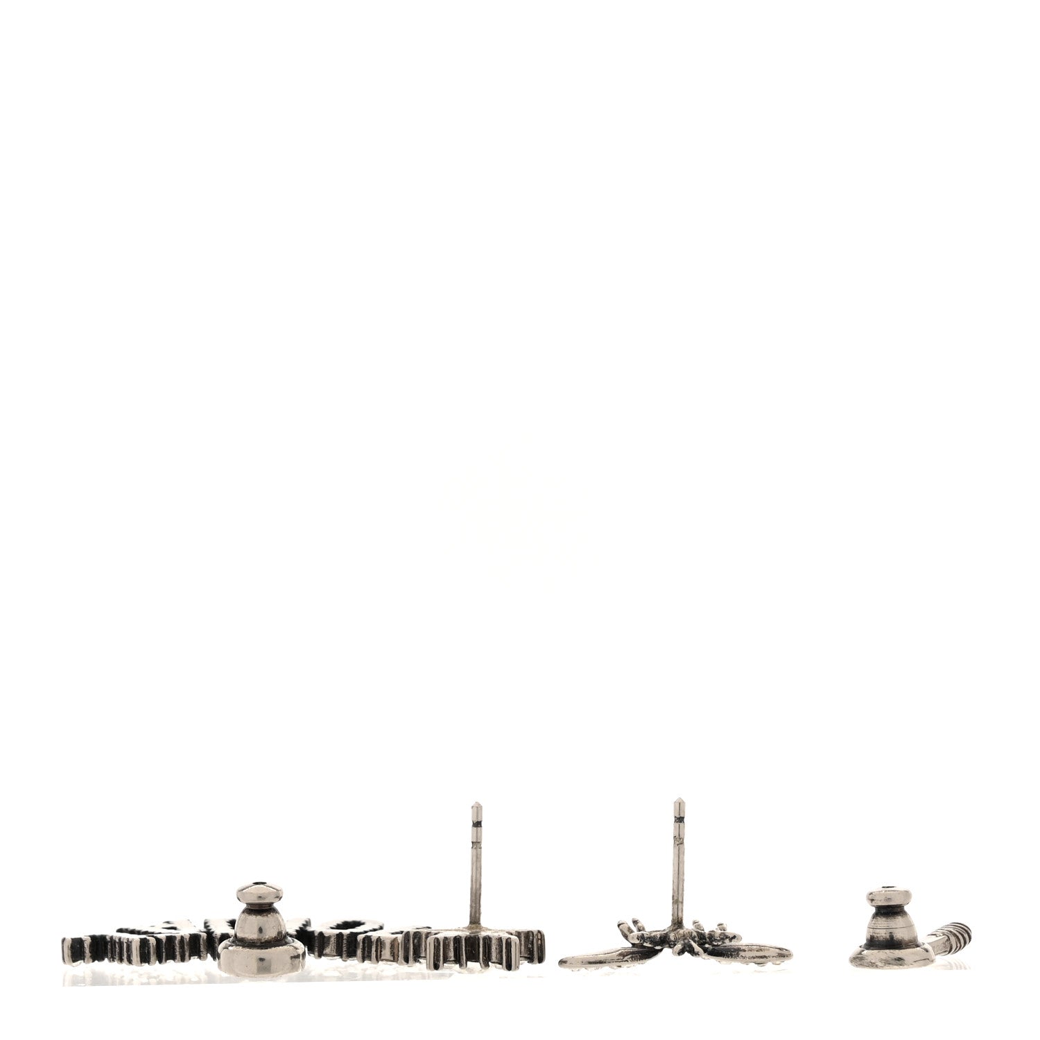 Christian Dior Palladium Crystal J'adior Earrings 3 of 4