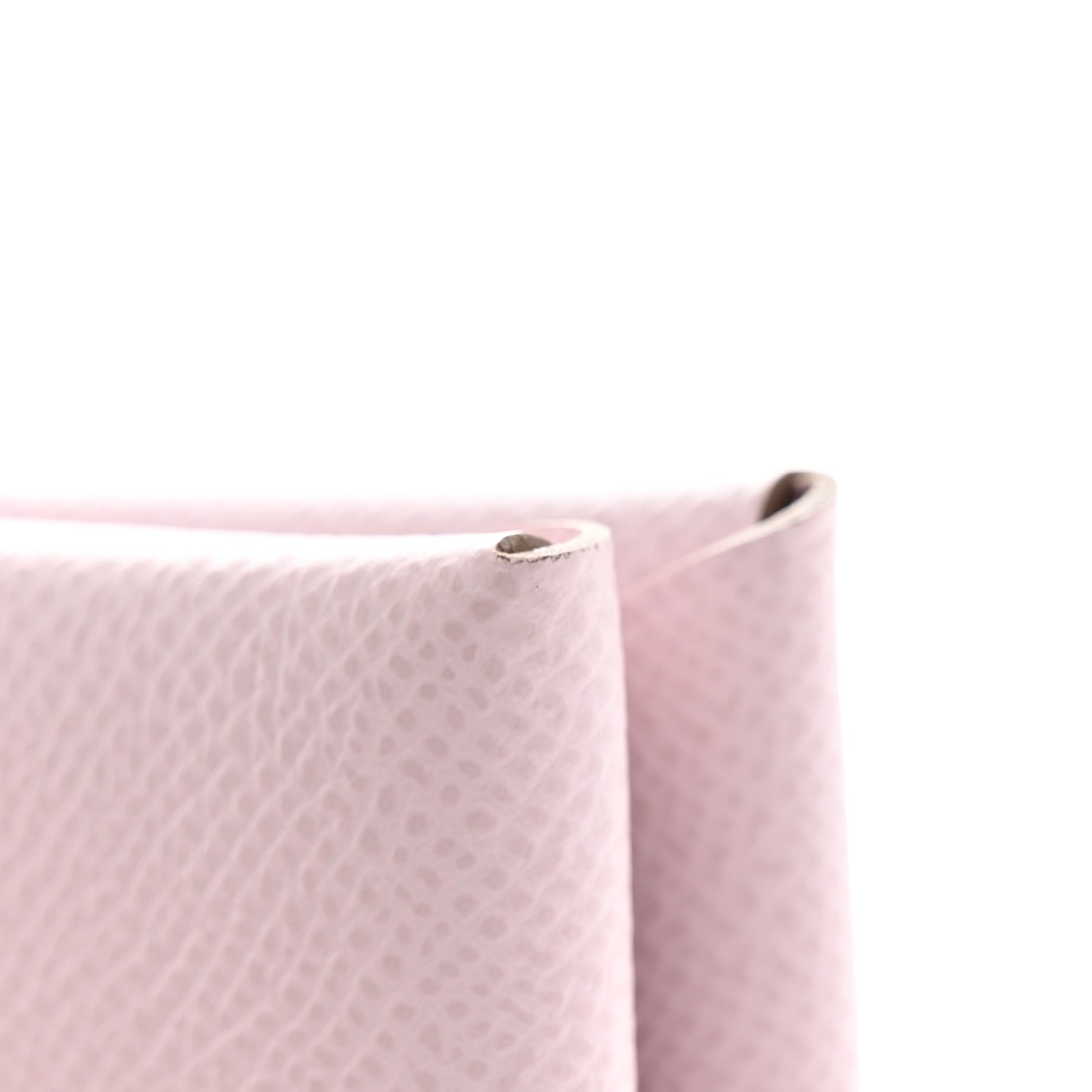 Hermes Epsom Calvi Duo Card Case Mauve Pale 8 of 8