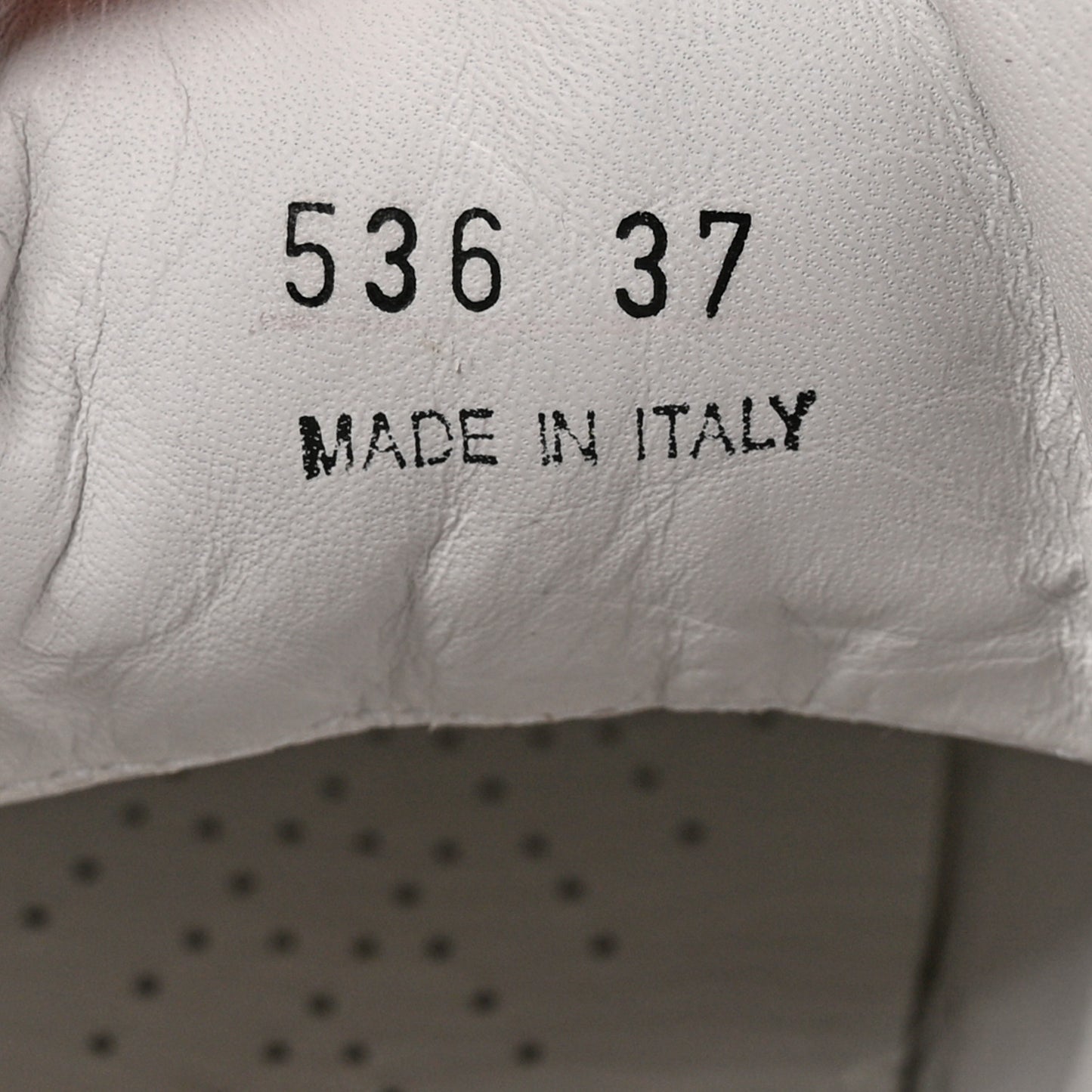 Vitello Soft Womens Low Top Sneakers 37 White Black