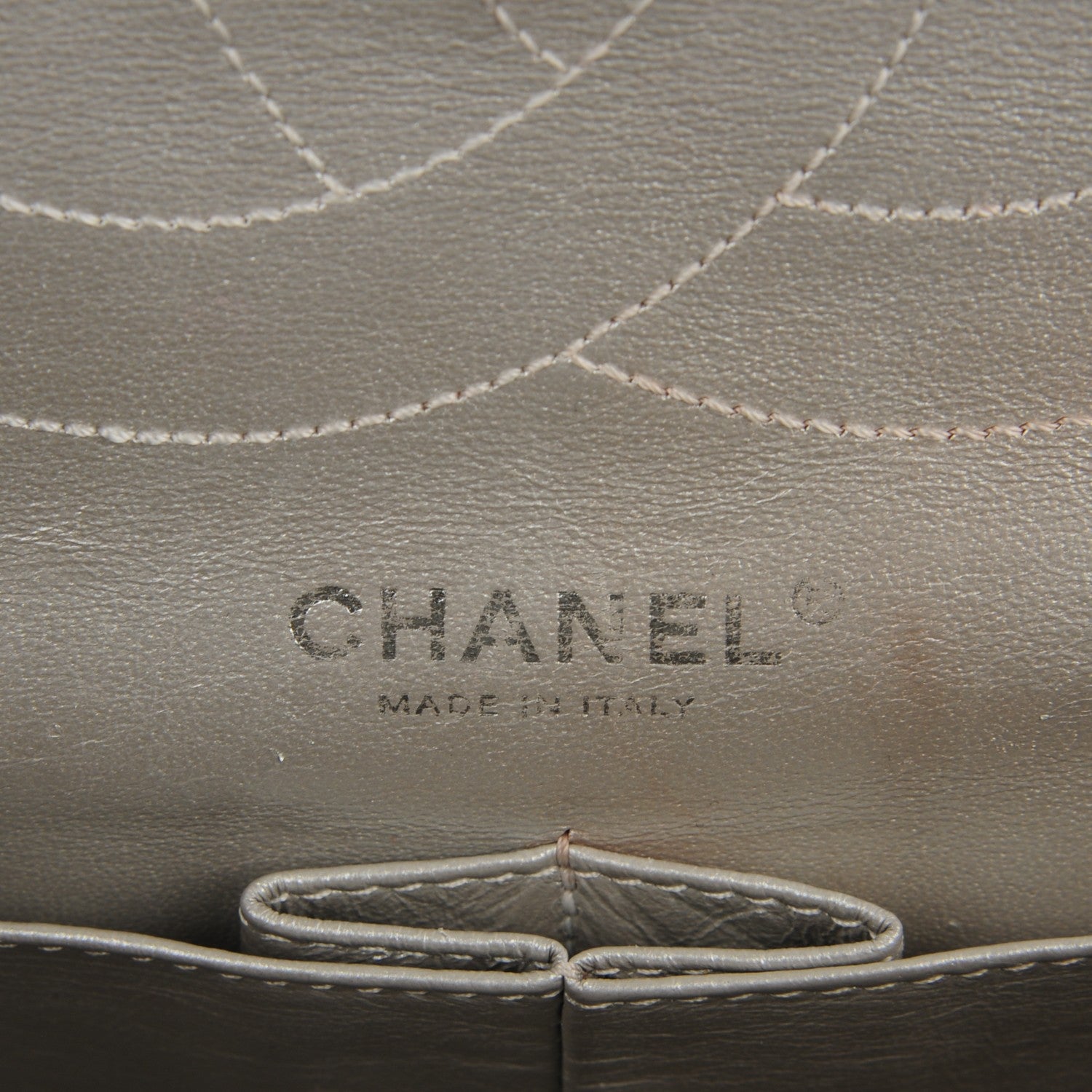 Chanel Lambskin Quilted 2.55 Reissue 227 Flap Silver 6 of 14