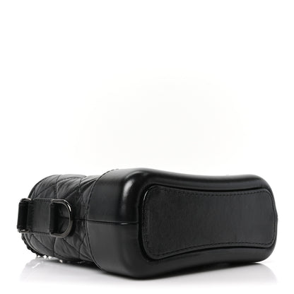 Chanel Aged Calfskin Quilted Small Gabrielle Hobo So Black 4 of 10