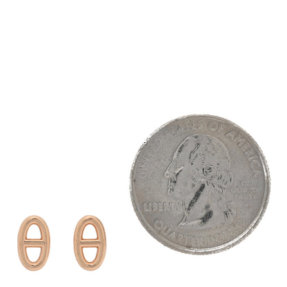 Hermes 18K Rose Gold TPM Farandole Stud Earrings 2 of 5