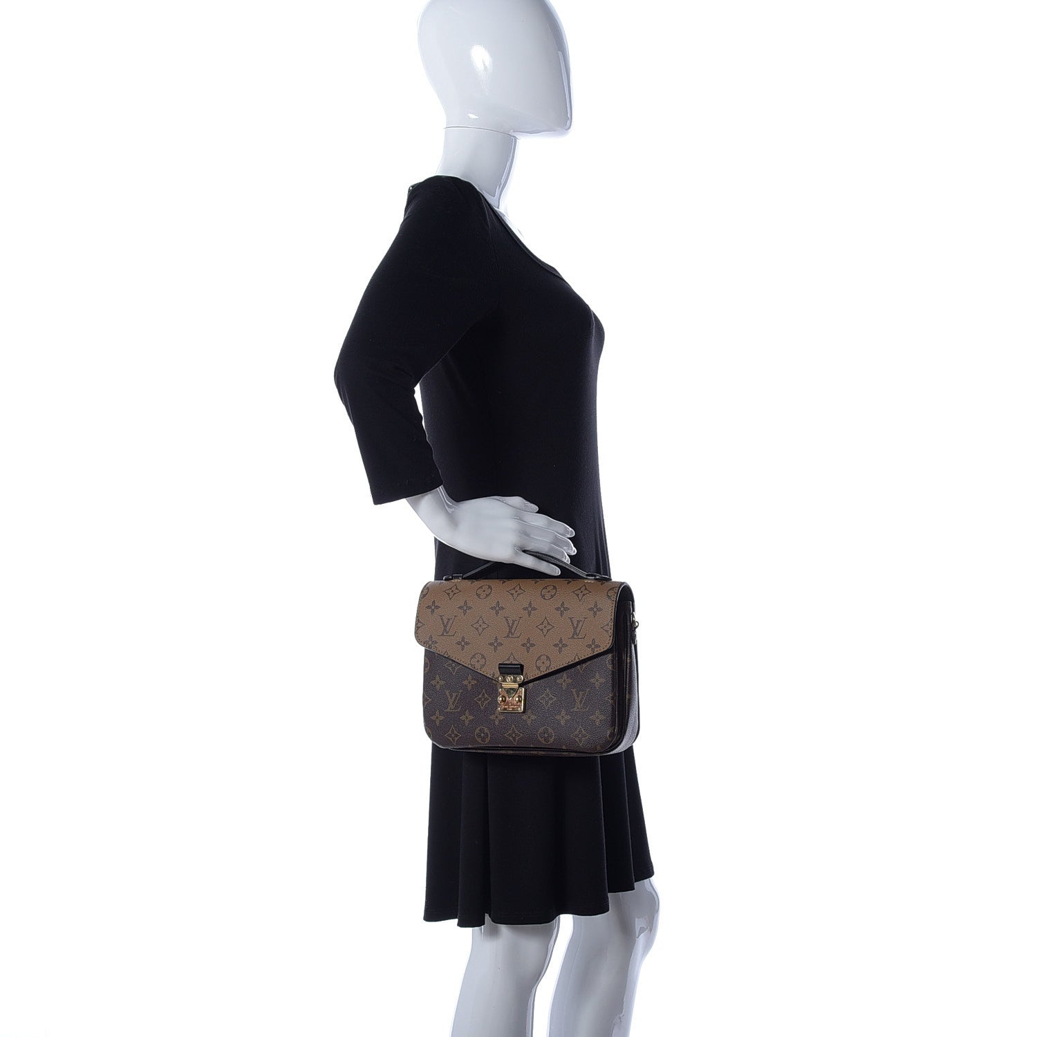 Louis Vuitton Reverse Monogram Pochette Metis 2 of 8