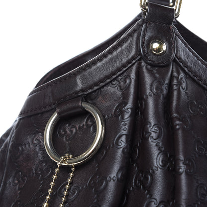 Gucci Guccissima Signature Large Sukey Tote Chocolate 14 of 18