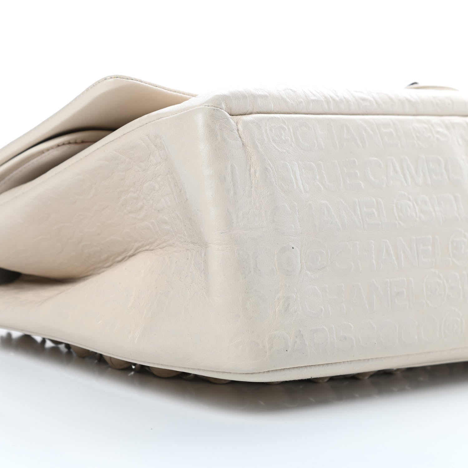 Chanel Calfskin Unlimited Jumbo Double Flap Off White 10 of 14
