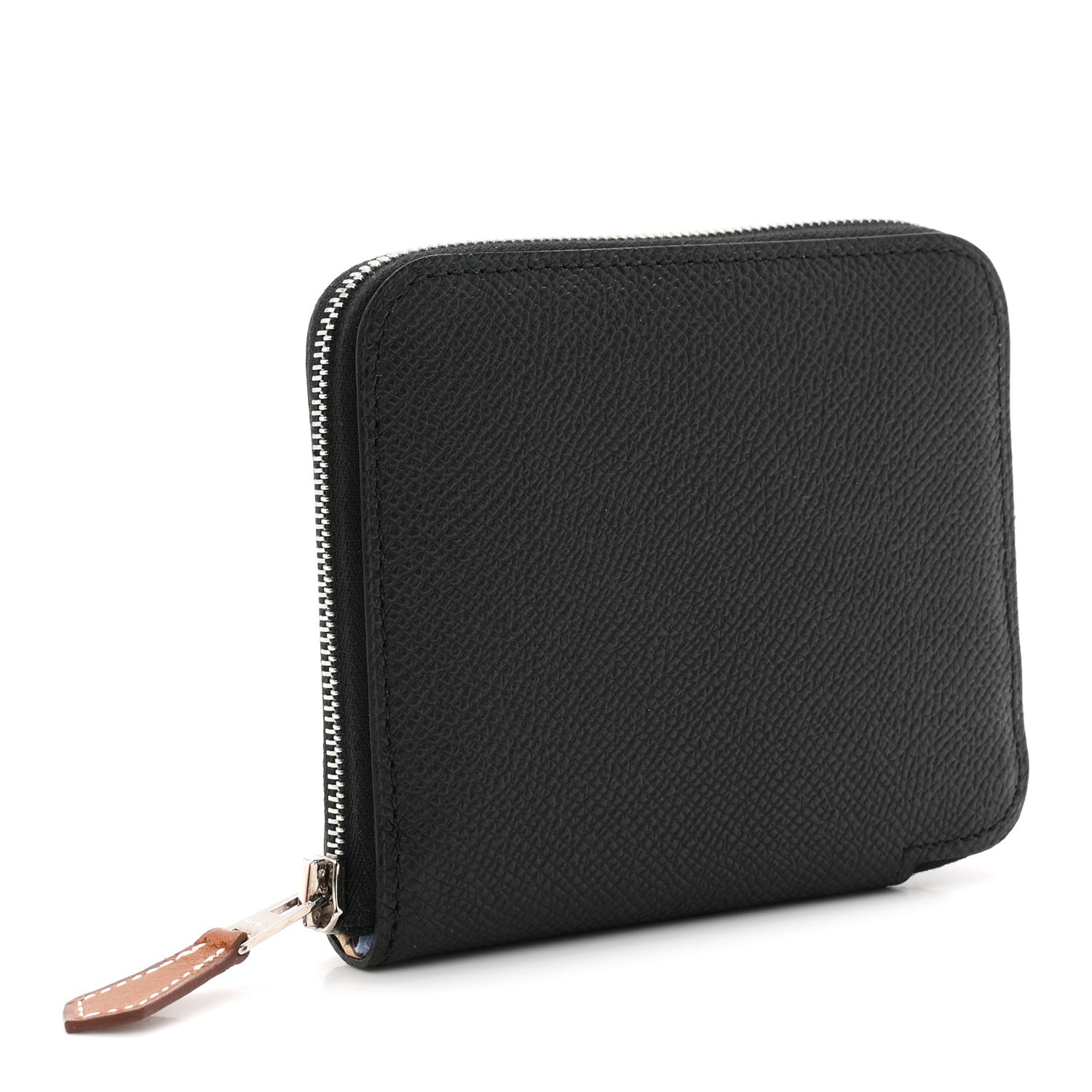 Hermes Epsom Silk'in Compact Wallet Black 3 of 8