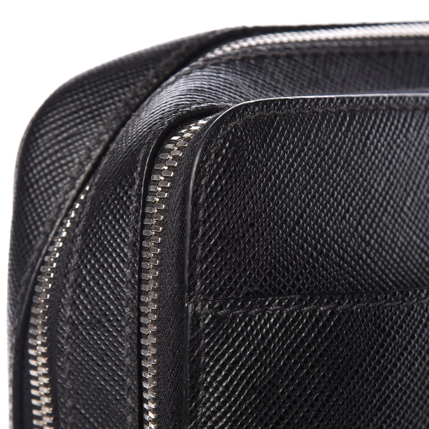 Saffiano Cuir Briefcase Black