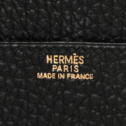 Hermes Togo Dogon Wallet Black 6 of 8