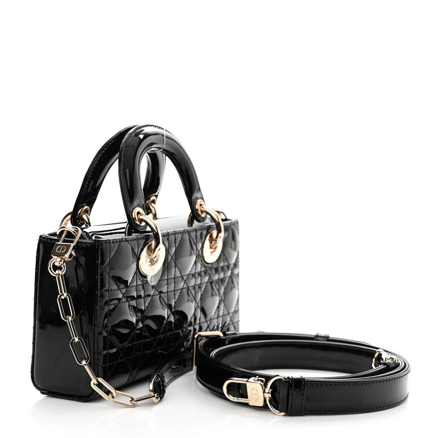 Patent Cannage Small Lady D-Joy Black