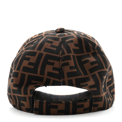 Fendi Canvas FF Reloaded Baseball Hat Tobacco Yellow 10 of 16