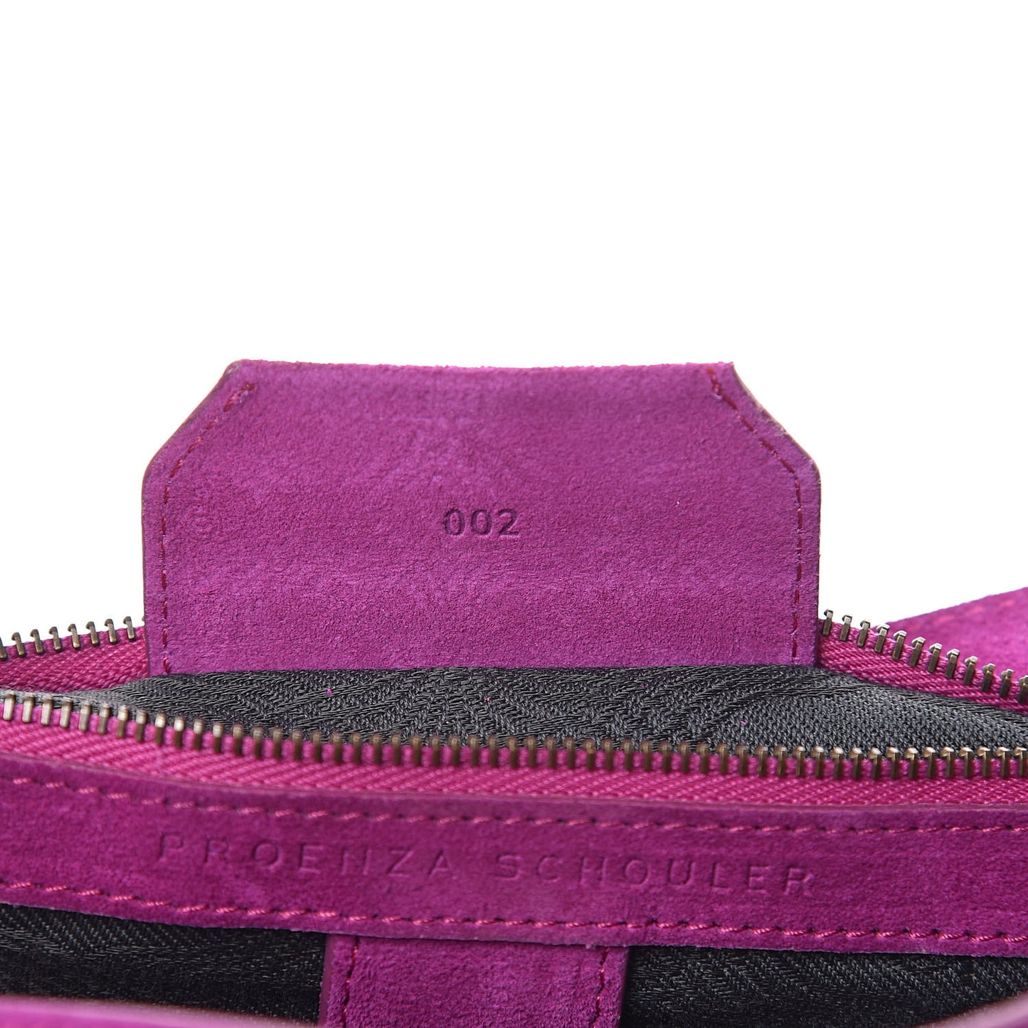 Suede Medium PS1 Satchel Grape