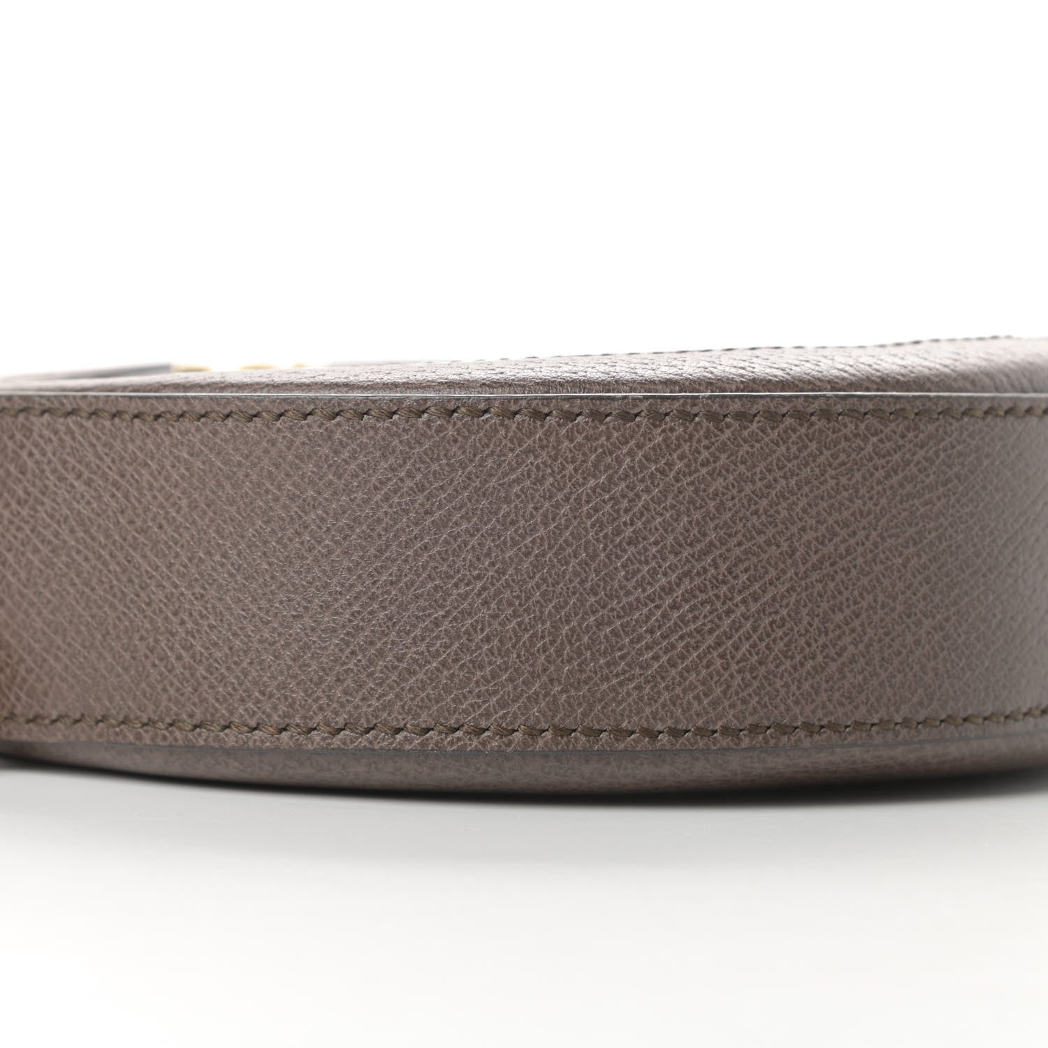 Gucci GG Supreme Monogram Web Mini Ophidia Round Shoulder Bag Brown 9 of 10