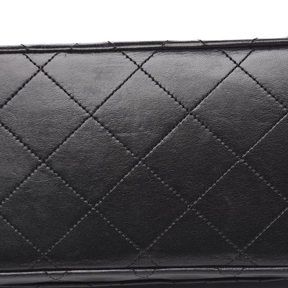 Chanel Lambskin Quilted XL Jumbo Single Flap Black 8 of 14