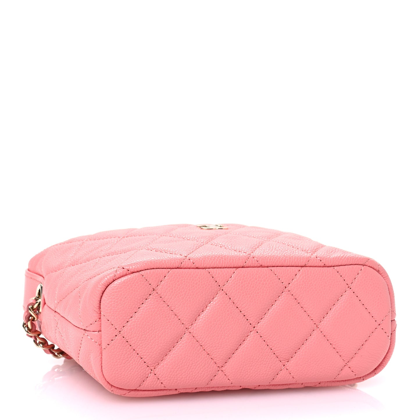 Caviar Quilted Hobo Pink