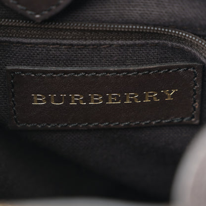 Burberry Haymarket Check Small Northfield Tote Chocolate 7 of 15