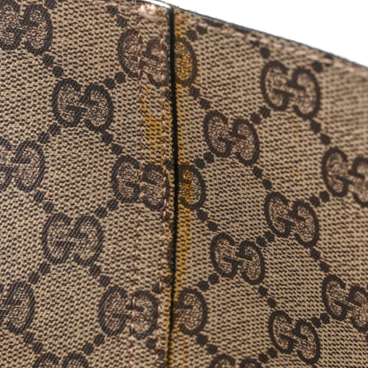Gucci Calfskin GG Supreme Monogram Large Reversible Tote Black 17 of 24