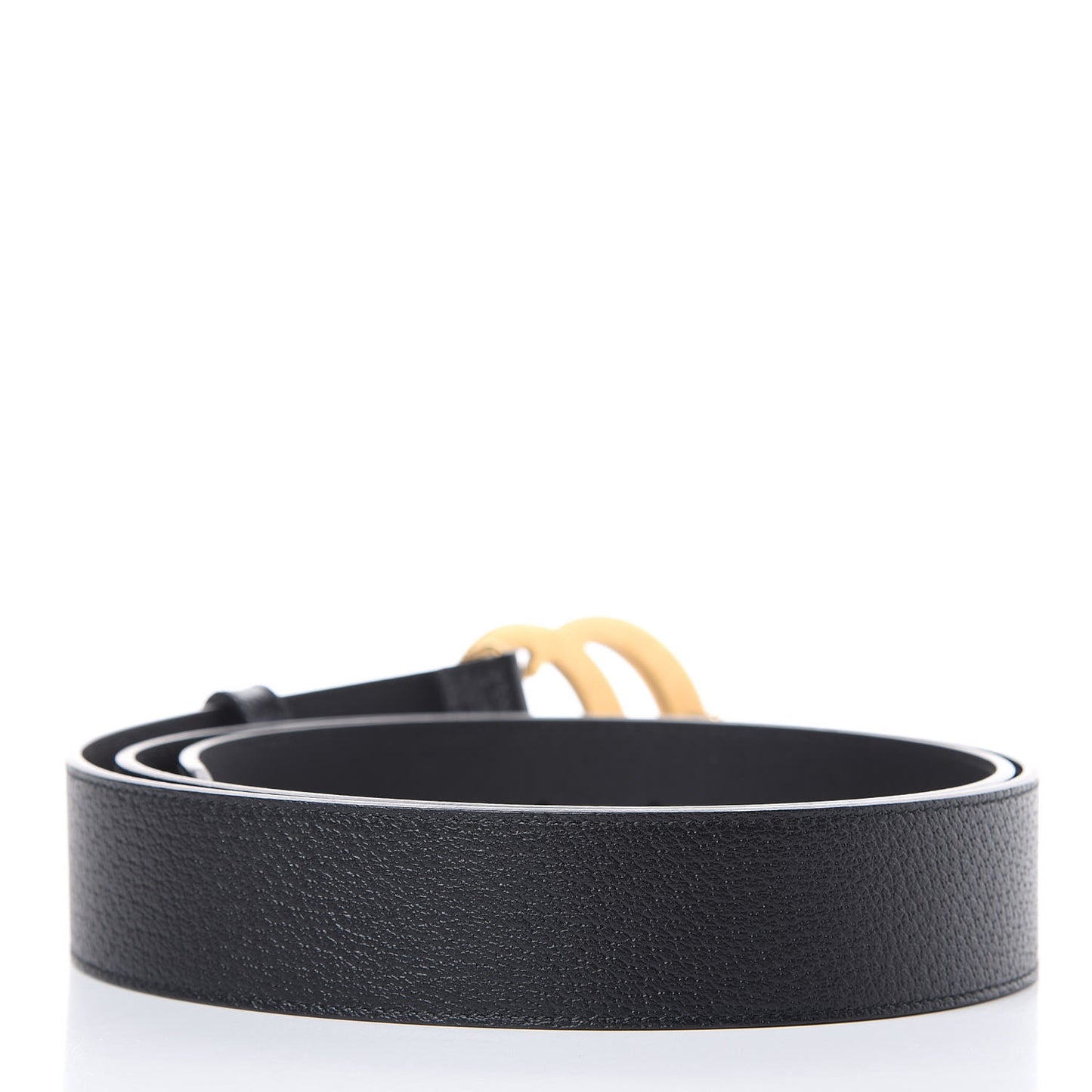 Textured Calfskin Double G 40mm Belt 115 46 Black