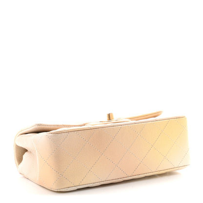 Chanel Metallic Goatskin Quilted Mini Rectangular Flap Gold 3 of 10