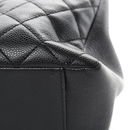 Chanel Caviar Quilted Grand Shopping Tote GST Black 11 of 14