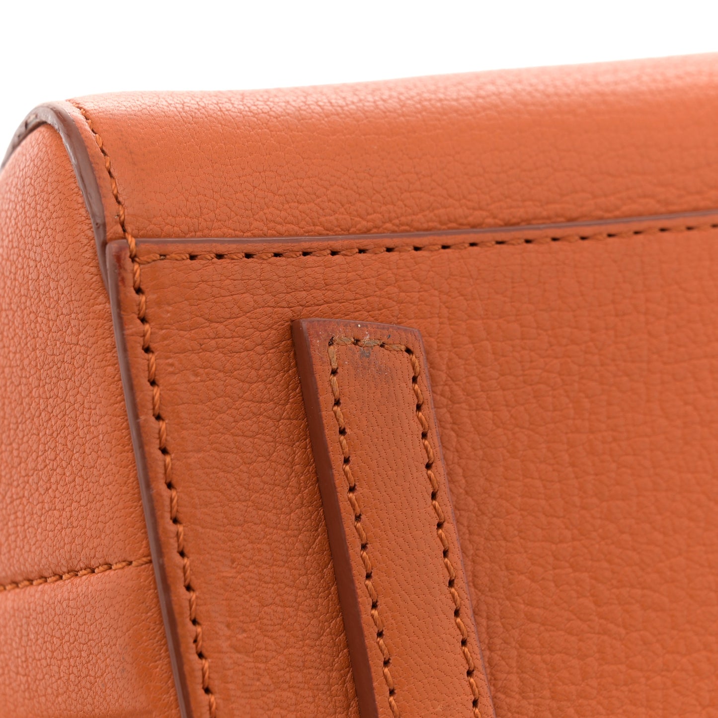 Sugar Goatskin Mini Antigona Rust
