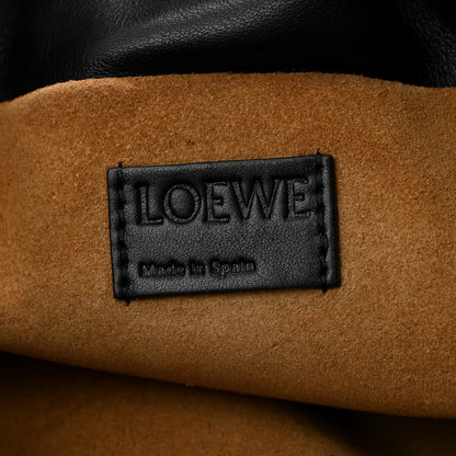 Loewe Calfskin Mini Flamenco Knot Clutch Black 6 of 11