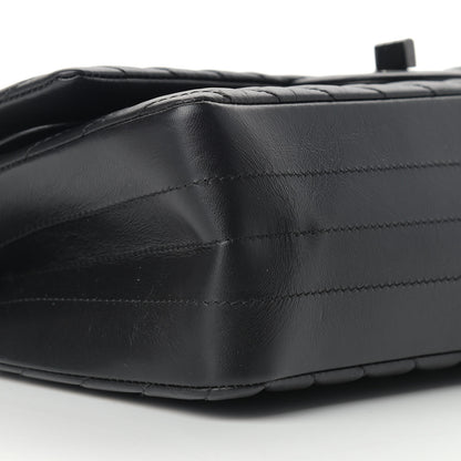 Chanel Aged Calfskin Chevron Quilted 2.55 Reissue 225 Flap So Black 8 of 13