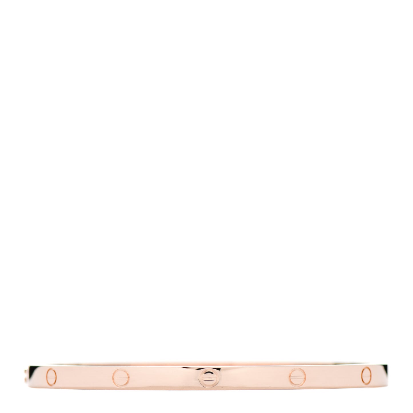 18K Pink Gold Small LOVE Bracelet 16