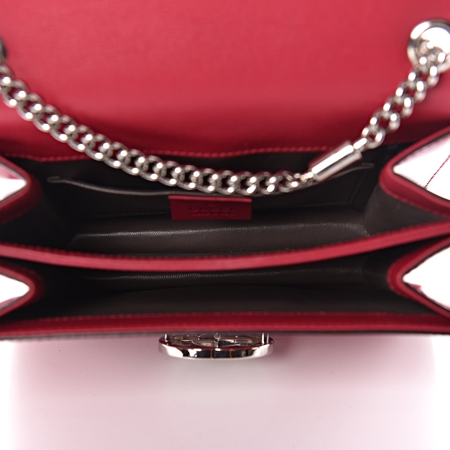Shade Lux Calfskin Small Interlocking G Shoulder Bag Petunia