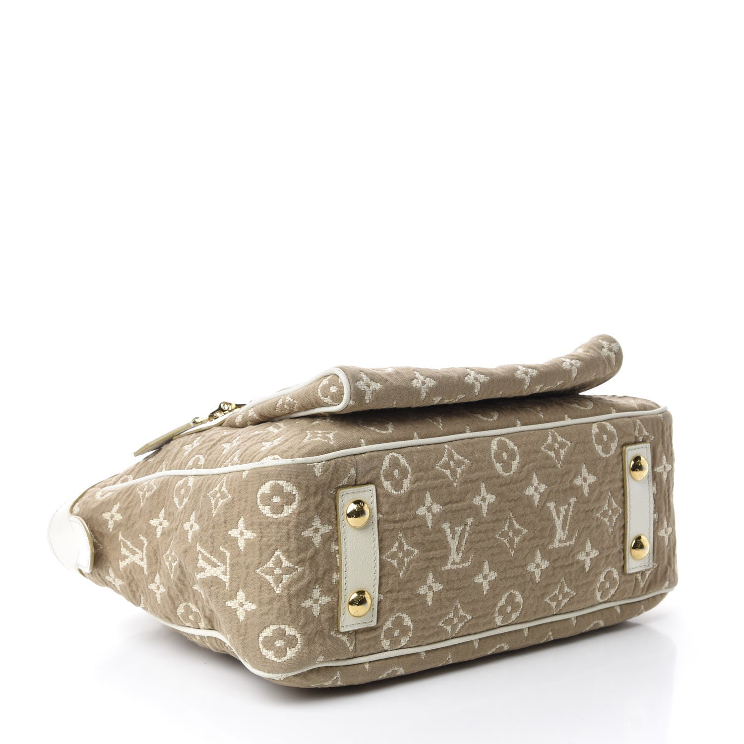 Louis Vuitton Monogram Sabbia Cabas MM White 5 of 11