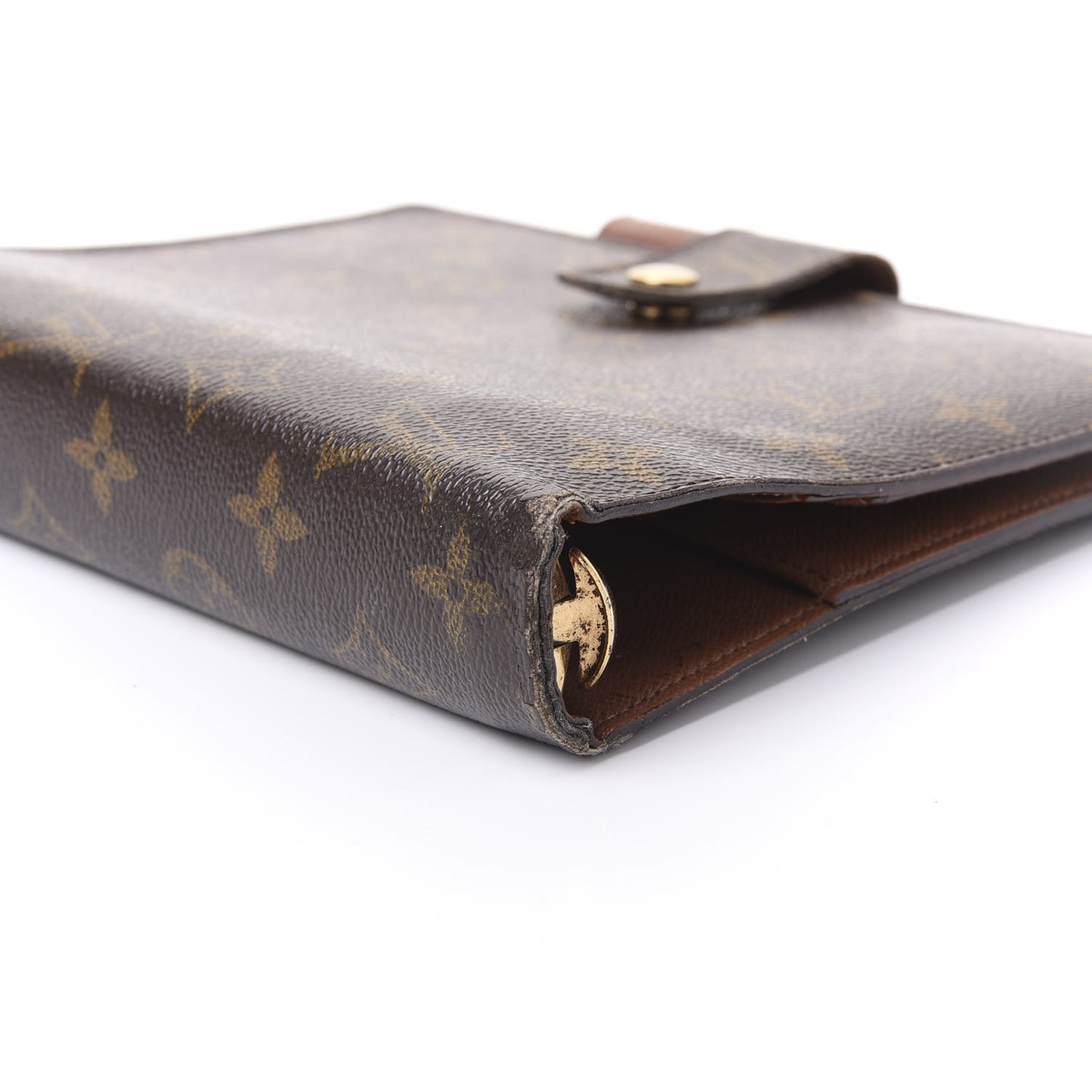 Monogram Large Ring Agenda Cover