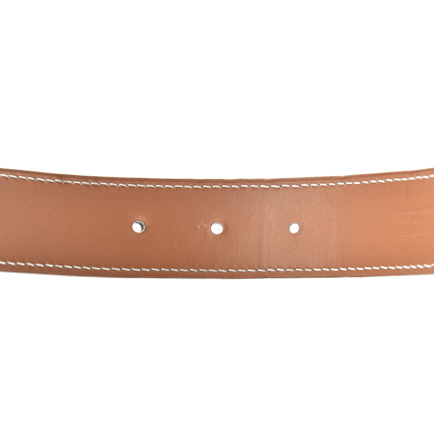 Epsom Strie 32mm H Belt 90 White