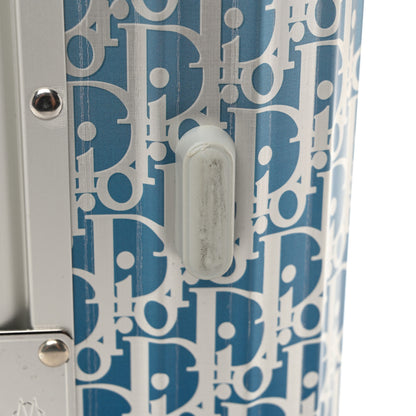 Christian Dior X RIMOWA Aluminum Gradient Cabin Luggage Blue Multi 14 of 16