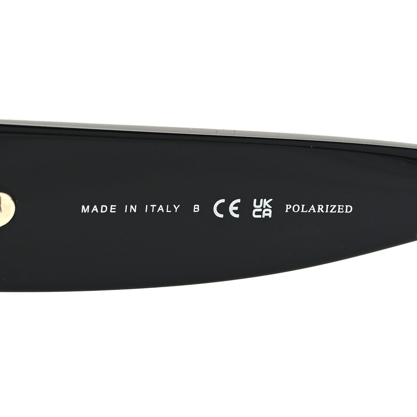 Acetate Rectangle Sunglasses 5507-A Black