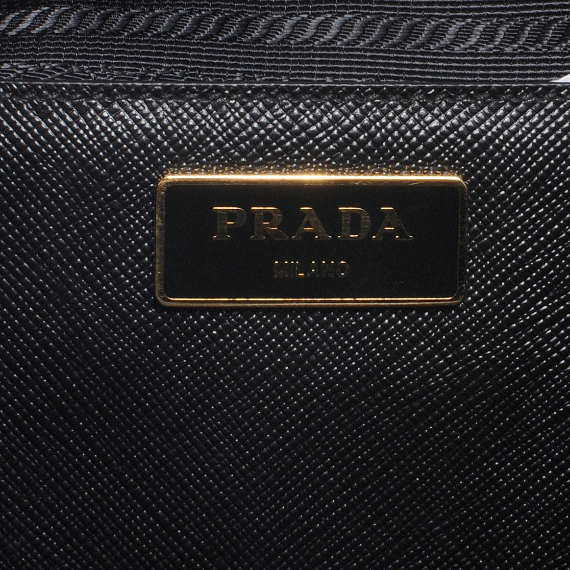Saffiano Lux Tote Nero Black