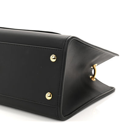 Fendi Vitello Century F is Fendi FF 1974 Embossed Small Runaway Satchel Black Maya 11 of 12
