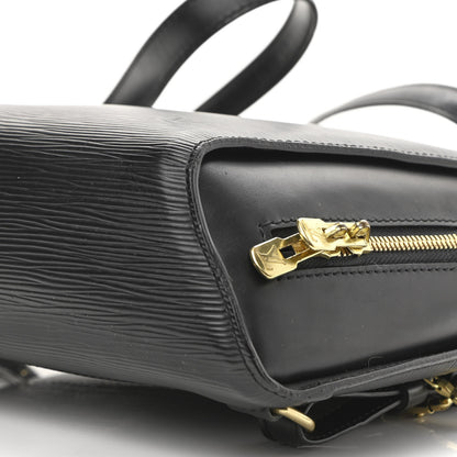 Louis Vuitton Epi Mabillon Backpack Black 10 of 14
