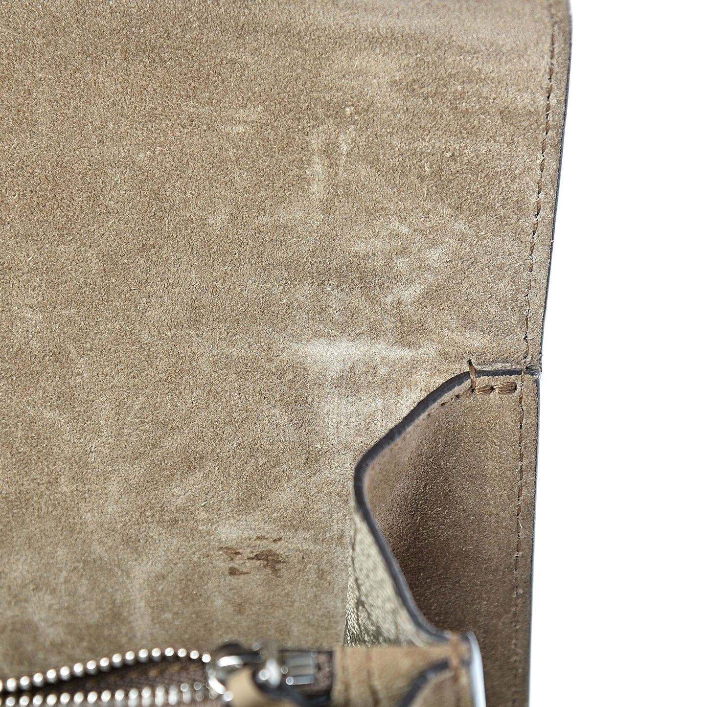 GG Supreme Monogram Small Dionysus Shoulder Bag Taupe