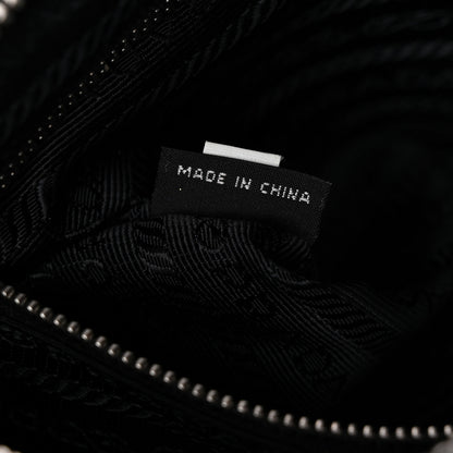 Prada Nylon Tessuto Impuntu Quilted Crossbody Bag Black 7 of 10